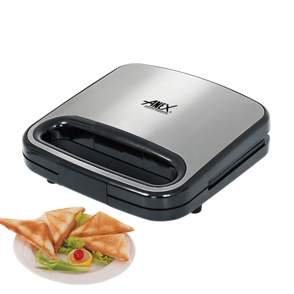 Anex Sandwich Maker AG-2045 plate of toasted sandwiches 